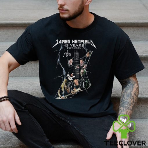 James Hetfield 45 Years 1978 – 2023 T Shirt