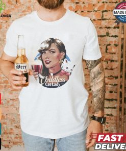 James Hillier The Childless Cat Lady T shirt