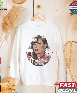 James Hillier The Childless Cat Lady T shirt