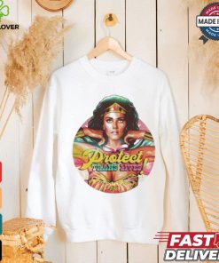 James Hillier Wonder Woman Lynda Carter Protect Trans Lives Shirt