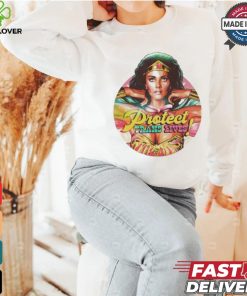 James Hillier Wonder Woman Lynda Carter Protect Trans Lives Shirt