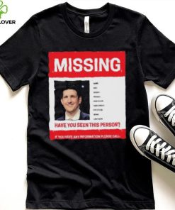 James Holzhauer Missing Have You Seen This Person If You Have Any Information Please Call Shirt shirt 1 James Holzhauer Missing Have You Seen This Person If You Have Any Information Please Call Shirt shirt