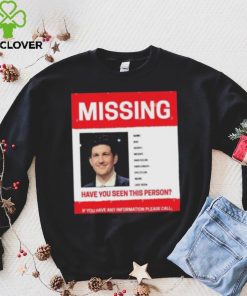 James Holzhauer Missing Have You Seen This Person If You Have Any Information Please Call Shirt shirt 2 James Holzhauer Missing Have You Seen This Person If You Have Any Information Please Call Shirt shirt