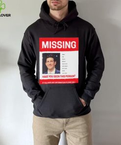James Holzhauer Missing Have You Seen This Person If You Have Any Information Please Call Shirt
