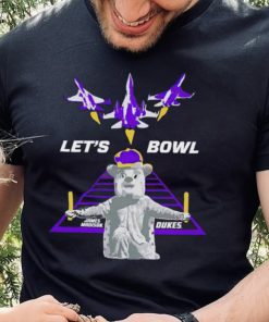James Madison Dukes Mascot Let’s bowl Classic T shirt