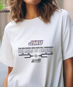 James Madison Dukes The Road To Phoenix Shirt 2024 Ncaa Men's Basketball March Madness