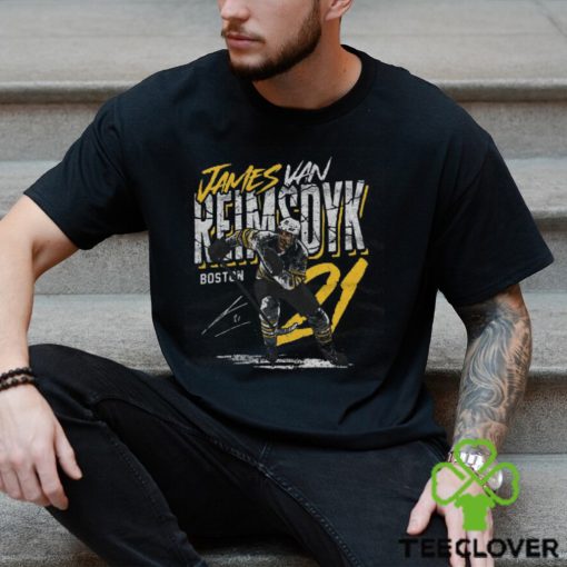 James van Reimsdyk Boston Crack WHT SHIRT