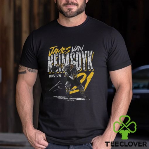 James van Reimsdyk Boston Crack WHT SHIRT