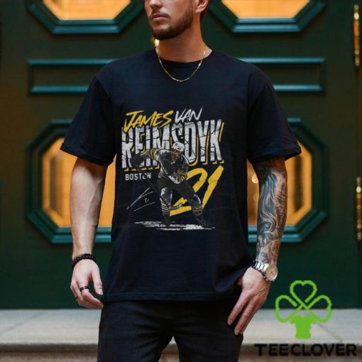 James van Reimsdyk Boston Crack WHT SHIRT