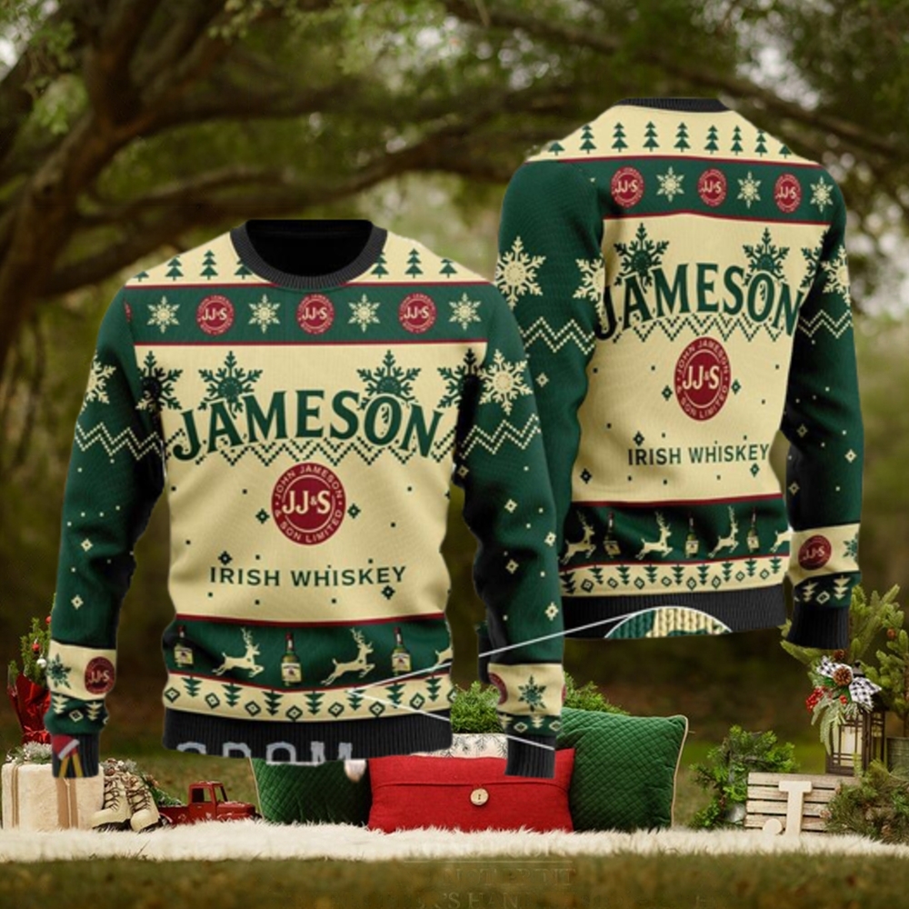 Jameson Christmas Ugly Sweater For Men And Women Gift Sweater Beer Jameson Christmas Ugly Sweater For Men And Women Gift Sweater Beer