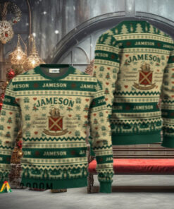 Jameson Festive All Over Ugly Sweater