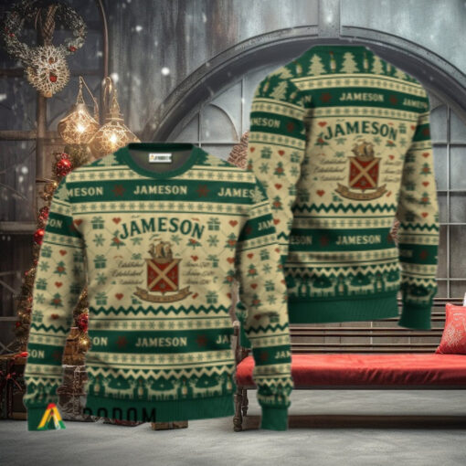 Jameson Festive All Over Ugly Sweater