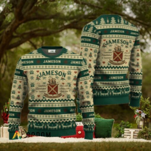 Jameson Festive All Over Ugly Sweater