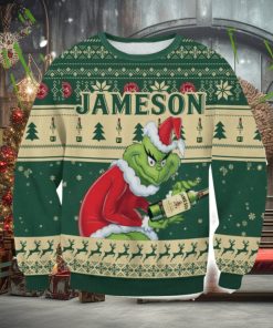 Jameson Grinch AOP Ugly Christmas Sweater Christmas Gift For Men And Women