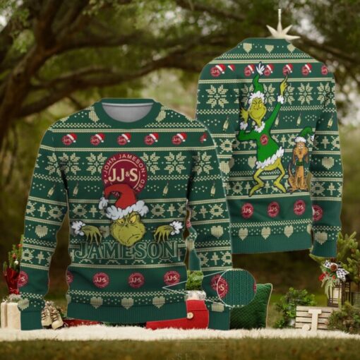 Jameson Grinch Ugly Sweater
