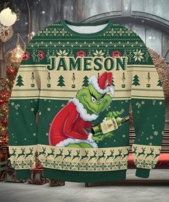 Jameson Iris Whisky x The Grinch Ugly Christmas Sweater