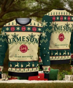 Jameson Irish Whiskey Christmas Ugly Sweater 3D