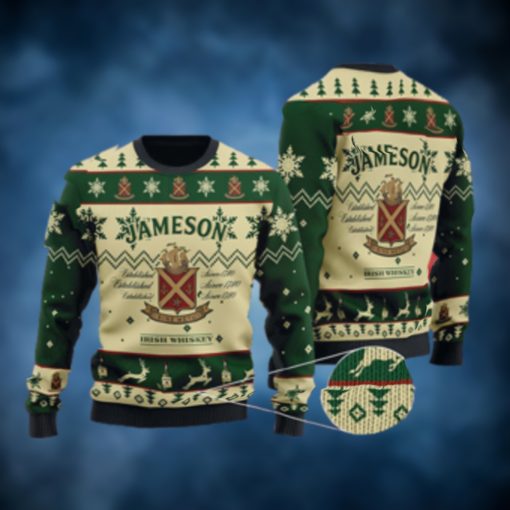 Jameson Irish Whiskey Ugly Christmas Sweater