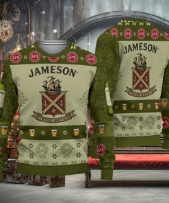 Jameson Irish Whiskey Ugly Christmas Sweater 1 Jameson Irish Whiskey Ugly Christmas Sweater