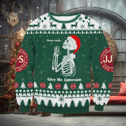 Jameson Please Santa Ugly Sweater