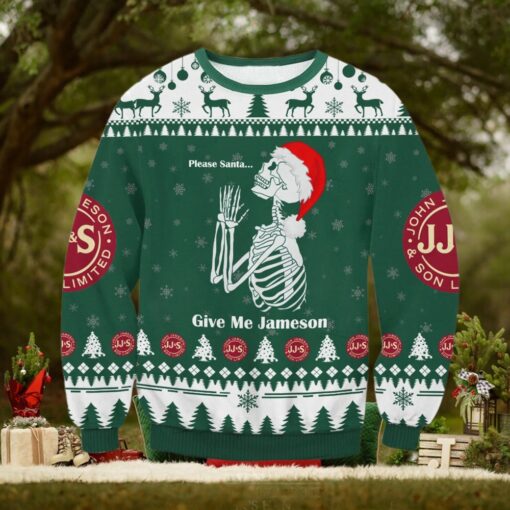 Jameson Please Santa Ugly Sweater