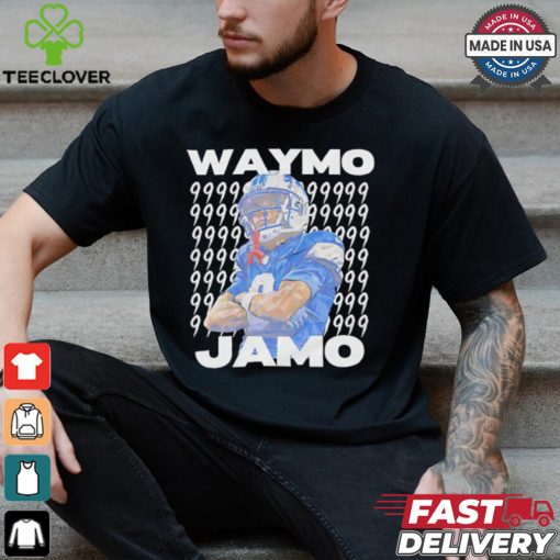 Jameson Williams Detroit Lions NFL 2024 Waymo Jamo shirt
