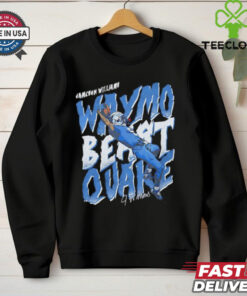 Jameson Williams Detroit Liosn Waymo Beast Quake signature shirt