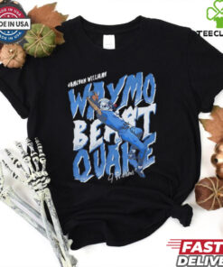 Jameson Williams Detroit Liosn Waymo Beast Quake signature shirt