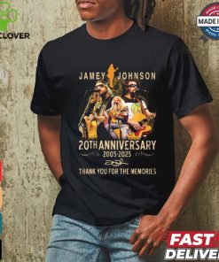 Jamey Johnson 20th anniverary 2005 2025 thank you for the memories Shirt