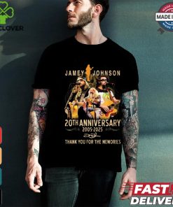 Jamey Johnson 20th anniverary 2005 2025 thank you for the memories Shirt