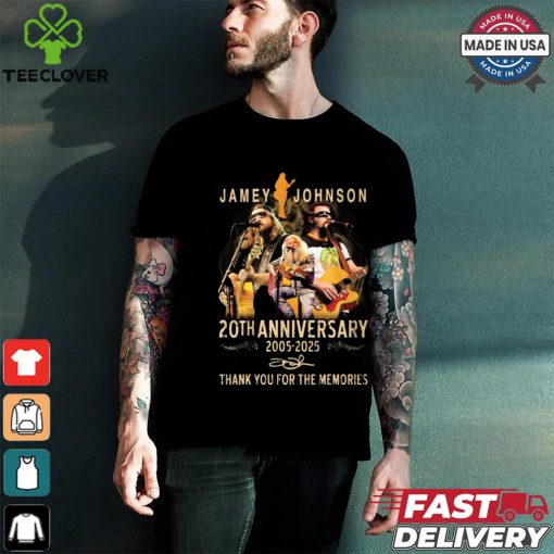 Jamey Johnson 20th anniverary 2005 2025 thank you for the memories Shirt