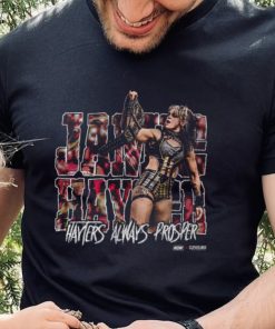Jamie Hayter Hayters Always Prosper AEW Clotheslined Championship Series Shirt
