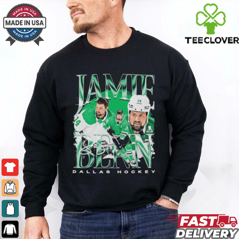 Jamie benn Dallas vintage signature shirt Jamie benn Dallas vintage signature shirt