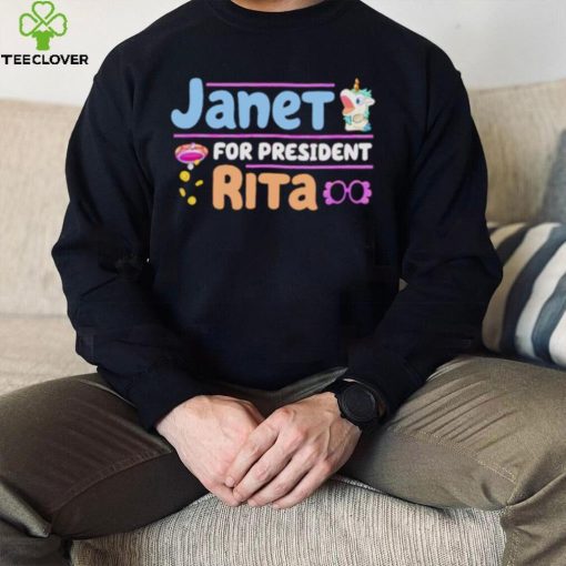 Janet For President Rita Bluey hoodie, sweater, longsleeve, shirt v-neck, t-shirt