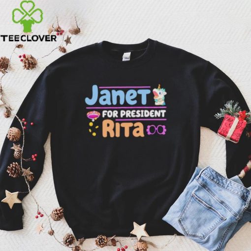 Janet For President Rita Bluey hoodie, sweater, longsleeve, shirt v-neck, t-shirt