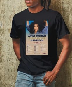 Janet Jackson 2024 Together Again Summer Tour Poster Shirt