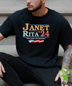 Janet Rita 24 here come the grannies shirt