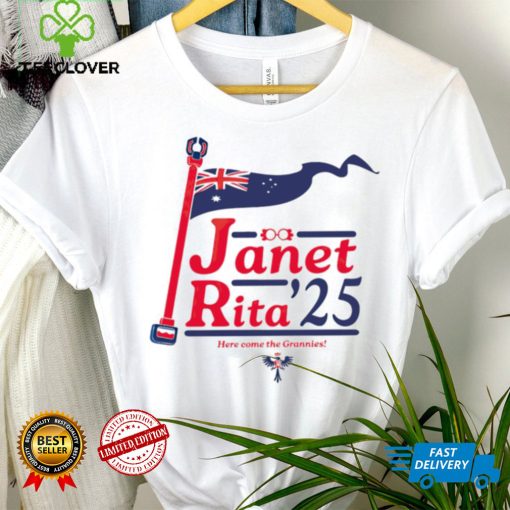 Janet Rita ’25 here come the grannies hoodie, sweater, longsleeve, shirt v-neck, t-shirt