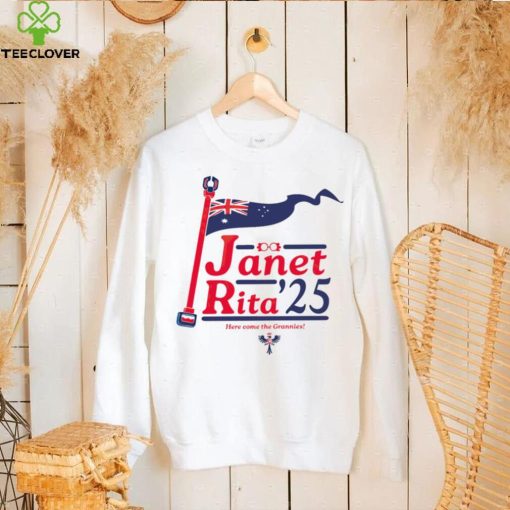 Janet Rita ’25 here come the grannies hoodie, sweater, longsleeve, shirt v-neck, t-shirt