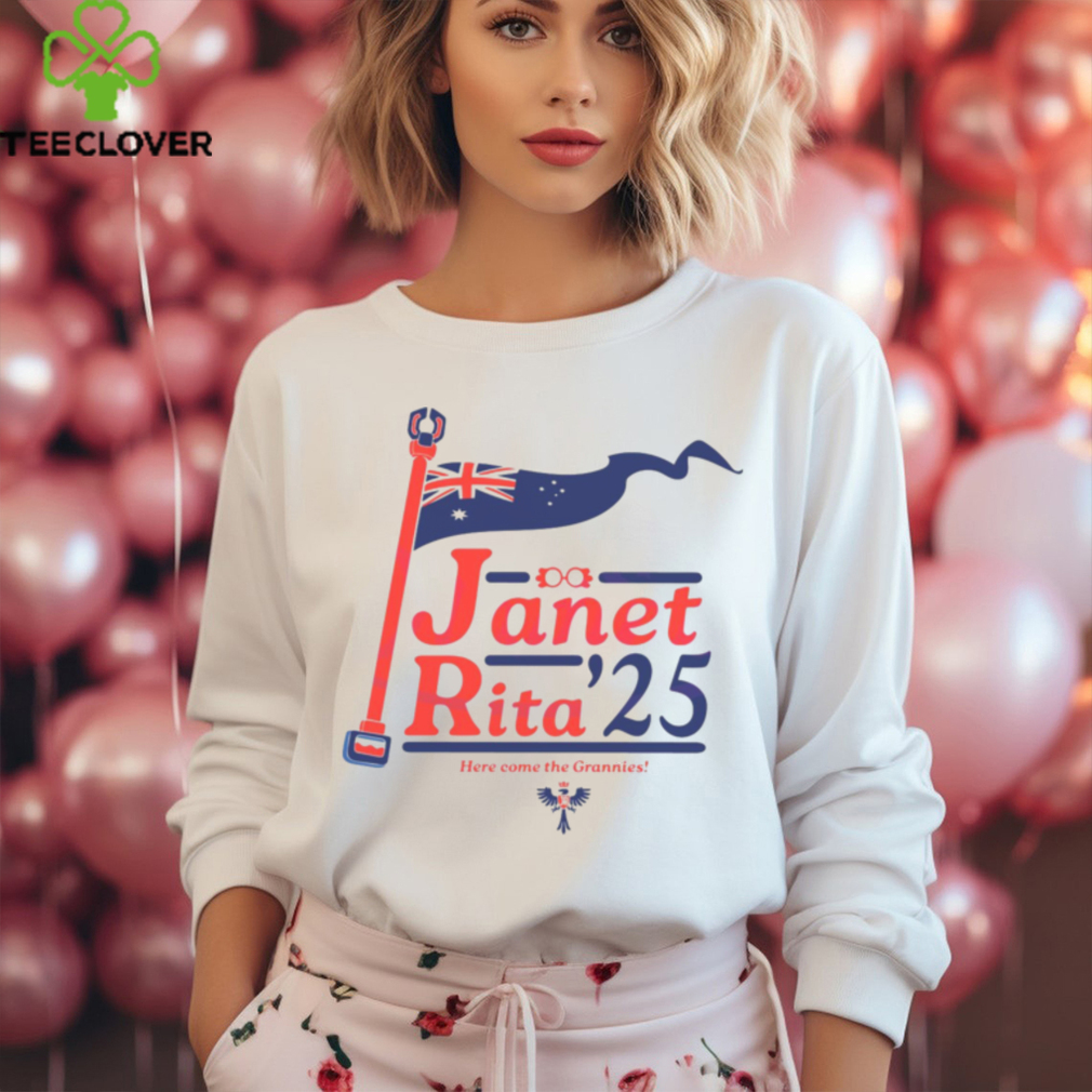 Janet Rita Election 25 Here Come The Grannies shirt Janet Rita Election 25 Here Come The Grannies shirt