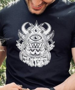 Jantsen Graffiti monster face logo shirt