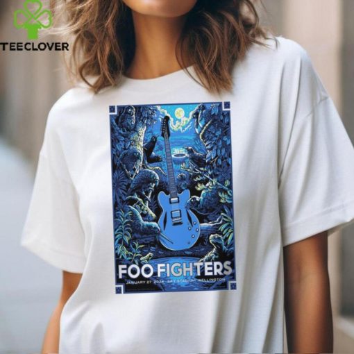 January 27, 2024 Foo Fighters Concert Sky Stadium Wellington Poster t hoodie, sweater, longsleeve, shirt v-neck, t-shirt