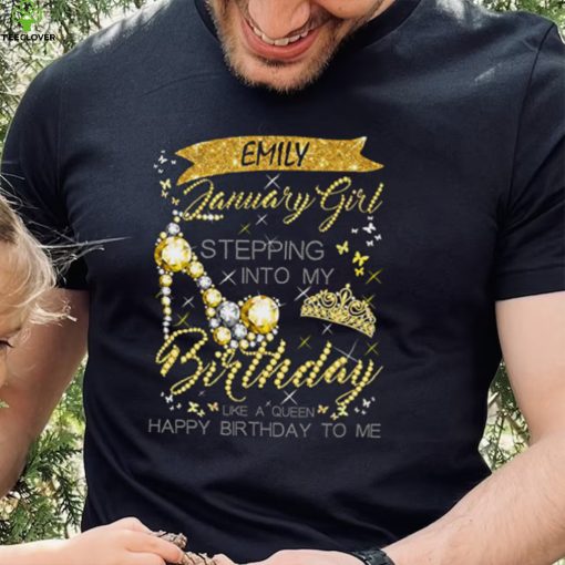 January Birthday Girl Shirt, Birthday Queen Shirt, Birthday in January Girl Shirt, Personalized a Queen was Born in January