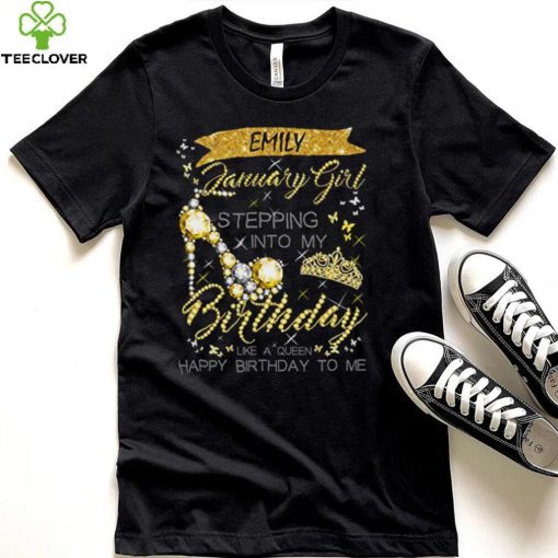 January Birthday Girl Shirt, Birthday Queen Shirt, Birthday in January Girl Shirt, Personalized a Queen was Born in January