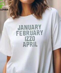 January February Izzo April Michigan State Spartans months 2024 shirt