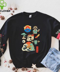 Japan and Japanese retro art shirt