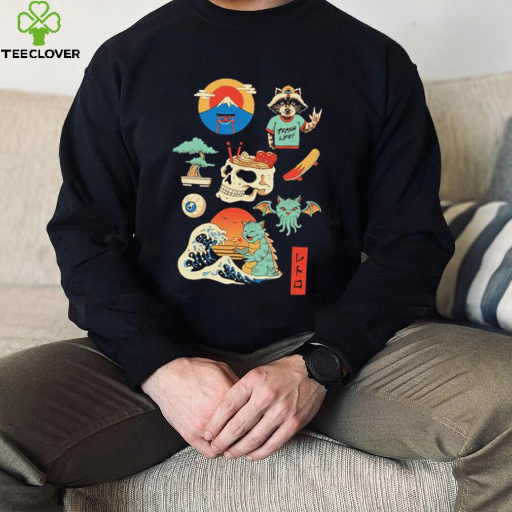 Japan and Japanese retro art shirt Japan and Japanese retro art shirt