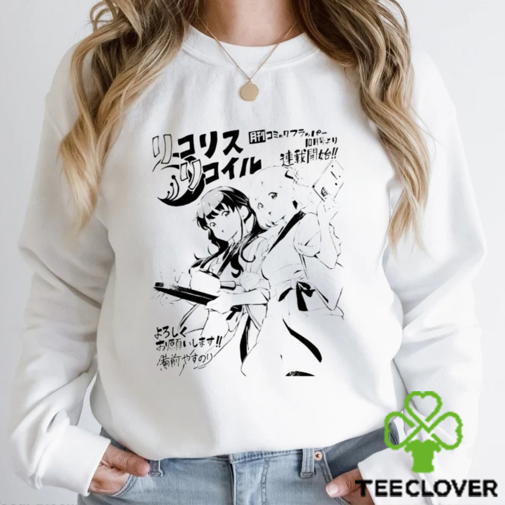 Japanese Anime Lycoris Recoil Unisex T Shirt Japanese Anime Lycoris Recoil Unisex T Shirt