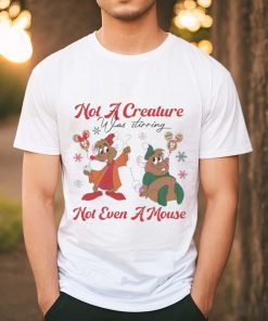 Jaq and Gus not a creature was stirring not even a mouse hoodie, sweater, longsleeve, shirt v-neck, t-shirt