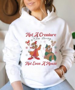 Jaq and Gus not a creature was stirring not even a mouse hoodie, sweater, longsleeve, shirt v-neck, t-shirt